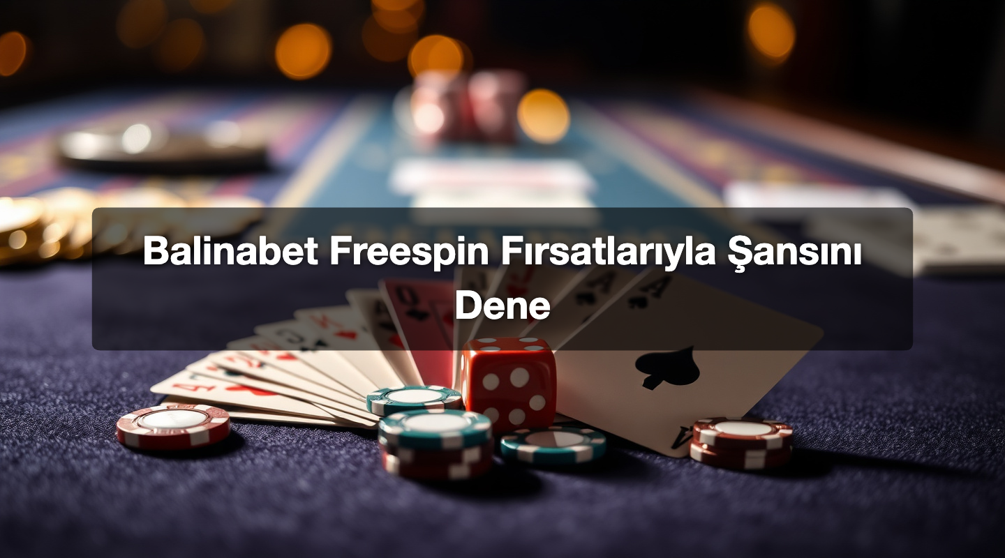 Balinabet Freespin Fırsatlarıyla Şansını Dene